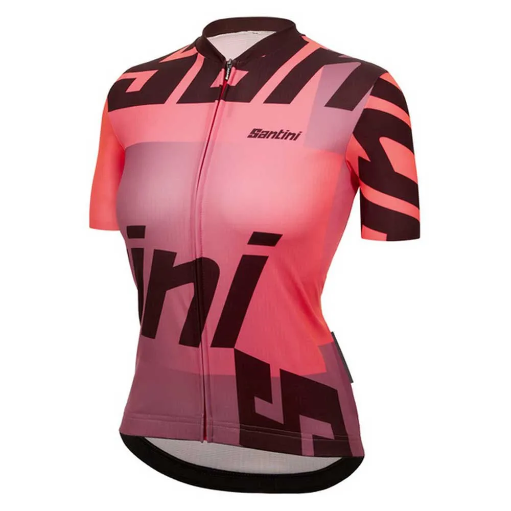 Santini Karma Logo Korta ärmar Cykeltröja