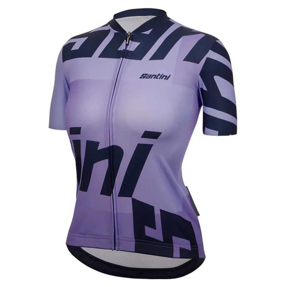 Santini Karma Logo Korta ärmar Cykeltröja