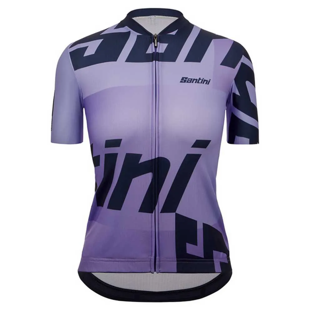 Santini Karma Logo Korta ärmar Cykeltröja