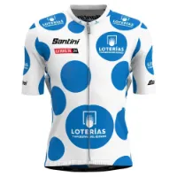 Santini La Vuelta Best Climber Korta ärmar Cykeltröja Santini La Vuelta Best Climber Korta ärmar Cykeltröja