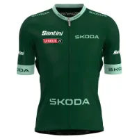 Santini La Vuelta Best Sprinter Korta ärmar Cykeltröja
