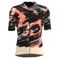 Santini La Vuelta Cuitu Negru Korta ärmar Cykeltröja Santini La Vuelta Cuitu Negru Korta ärmar Cykeltröja