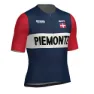 Santini La Vuelta Grand Salida Piemonte Korta ärmar Cykeltröja