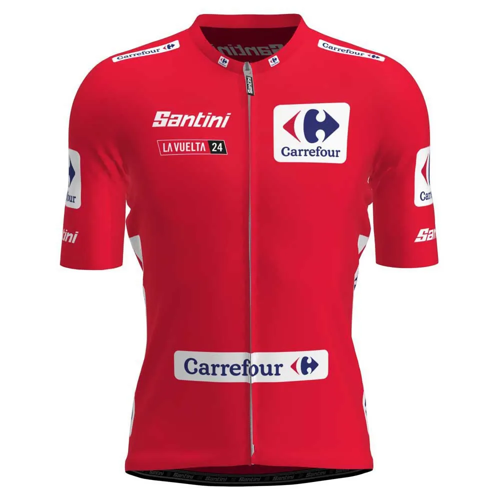 Santini La Vuelta Leader General Classification Korta ärmar Cykeltröja