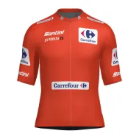 Santini La Vuelta Leader Korta ärmar Cykeltröja Santini La Vuelta Leader Korta ärmar Cykeltröja
