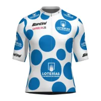 Santini La Vuelta Mountain Leader Korta ärmar Cykeltröja