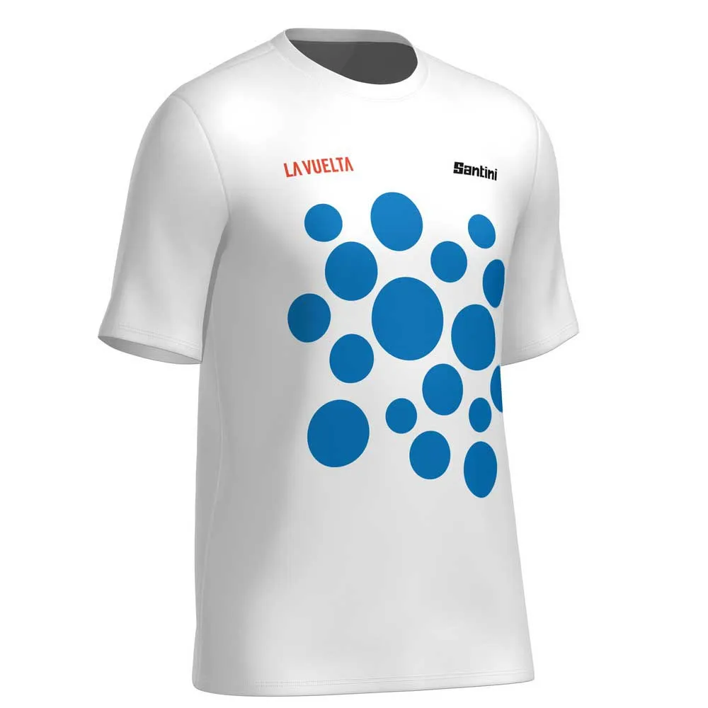 Santini La Vuelta Mountain Leader T-shirt Med Korta ärmar