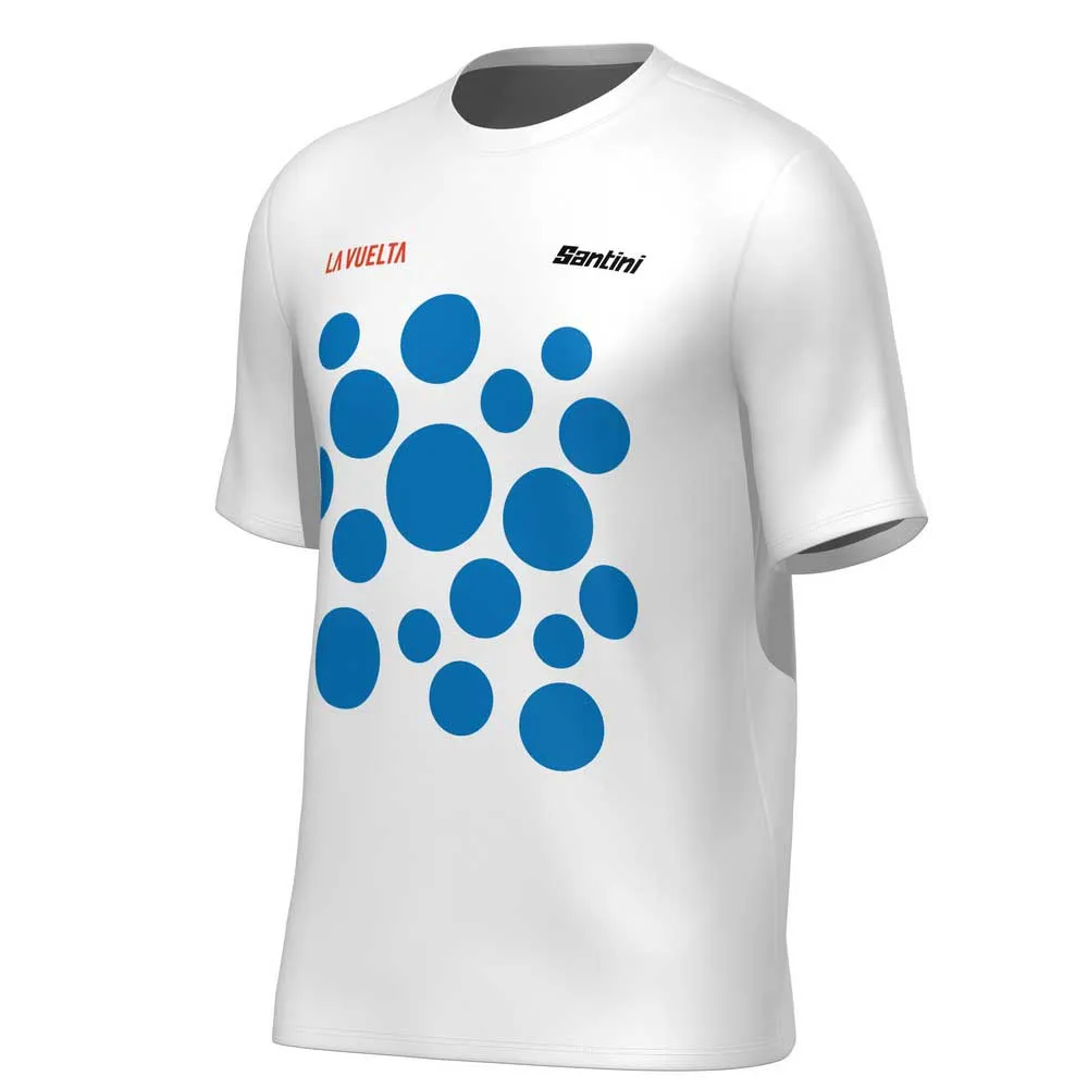 Santini La Vuelta Mountain Leader T-shirt Med Korta ärmar