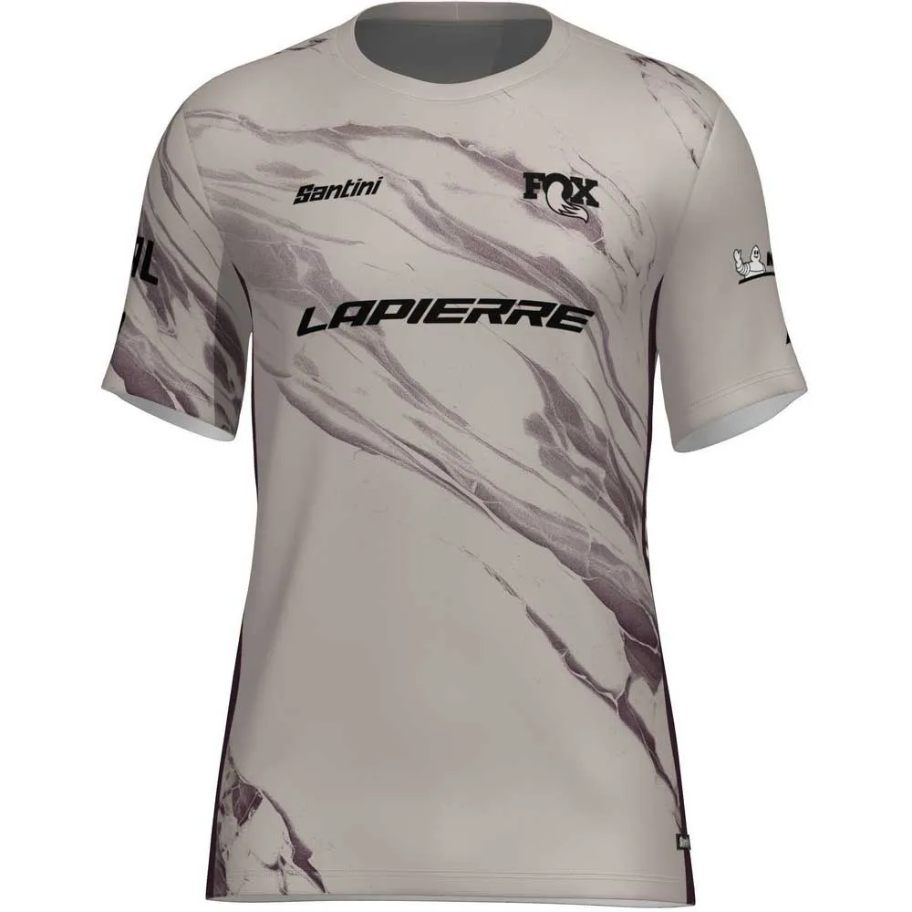 Santini Lapierre Mtb 2025 T-shirt Med Korta ärmar Santini Lapierre Mtb 2025 T-shirt Med Korta ärmar