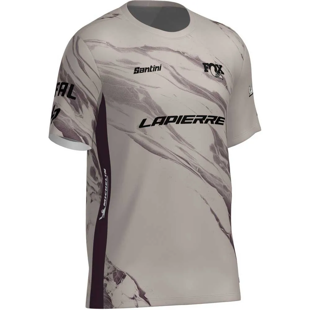 Santini Lapierre Mtb 2025 T-shirt Med Korta ärmar Santini Lapierre Mtb 2025 T-shirt Med Korta ärmar