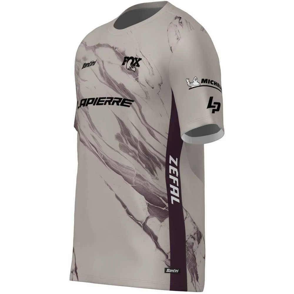 Santini Lapierre Mtb 2025 T-shirt Med Korta ärmar Santini Lapierre Mtb 2025 T-shirt Med Korta ärmar
