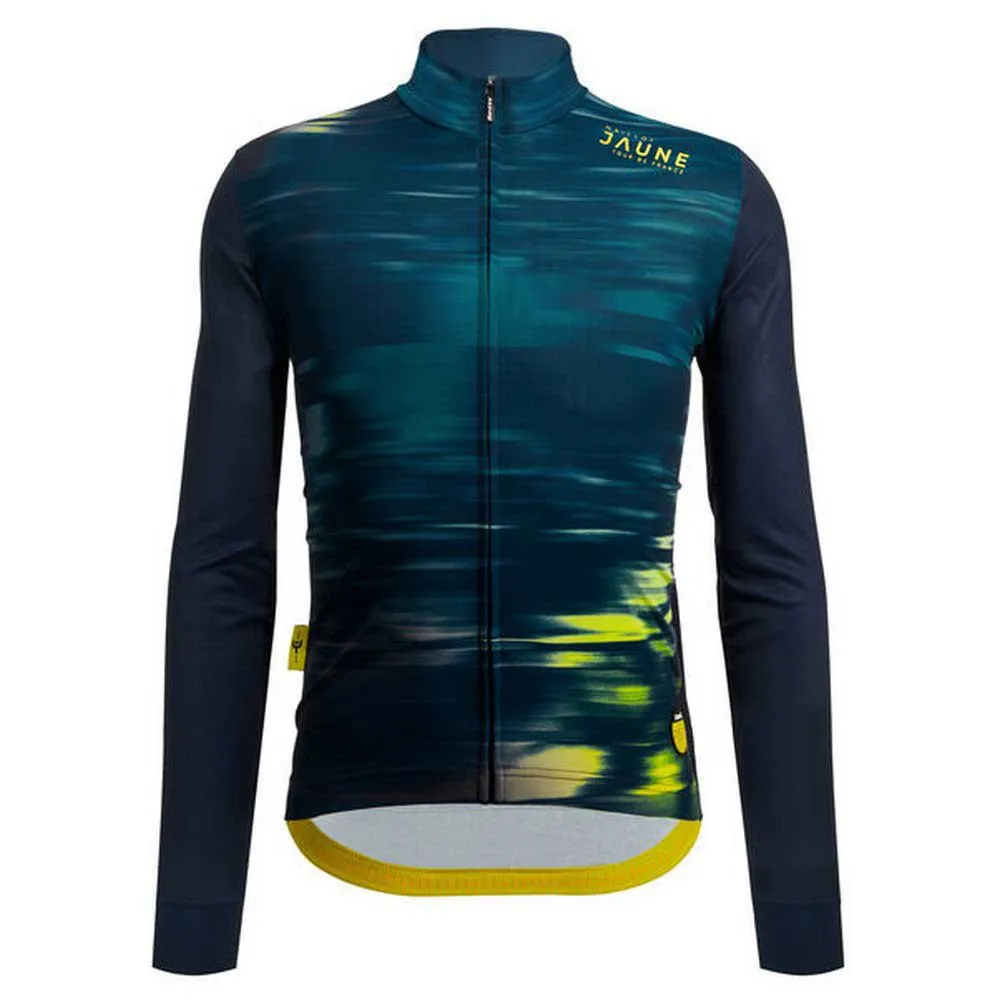 Santini Le Maillot Jaune Långärmad Trikå
