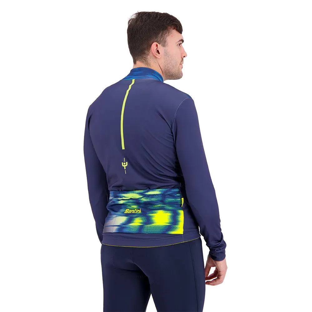 Santini Le Maillot Jaune Långärmad Trikå