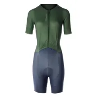 Santini Leaf Kortärmad Triathlondräkt male