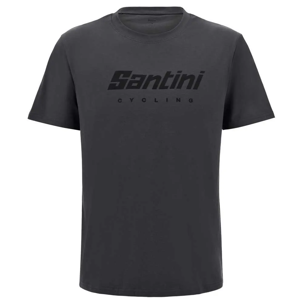 Santini Logo T-shirt Med Korta ärmar Santini Logo T-shirt Med Korta ärmar
