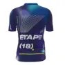 Santini Lourdes Tour De Fance Official Korta ärmar Cykeltröja, Print