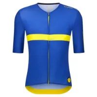 Santini Maillot Jaune Col De La Madeleine 2025 Korta ärmar Cykeltröja Santini Maillot Jaune Col De La Madeleine 2025 Korta ärmar Cykeltröja