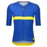 Santini Maillot Jaune Col De La Madeleine 2025 Korta ärmar Cykeltröja