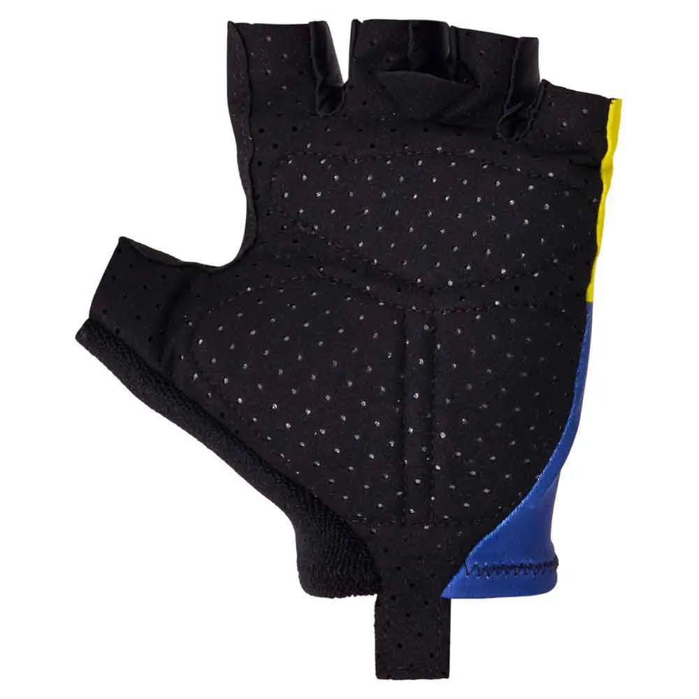 Santini Maillot Jaune Col De La Madeleine 2025 Korta Handskar Santini Maillot Jaune Col De La Madeleine 2025 Korta Handskar