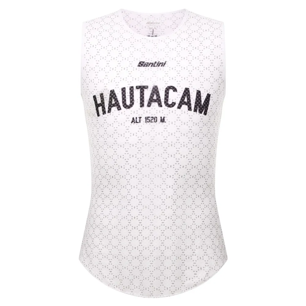 Santini Maillot Jaune Hautacam 2025 Ärmlös Baslager