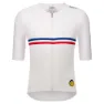 Santini Maillot Jaune Hautacam 2025 Korta ärmar Cykeltröja