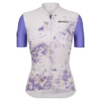 Santini Marble Slim Fit Korta ärmar Cykeltröja Santini Marble Slim Fit Korta ärmar Cykeltröja