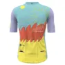 Santini Nice Tour De France Official Korta ärmar Cykeltröja, Print