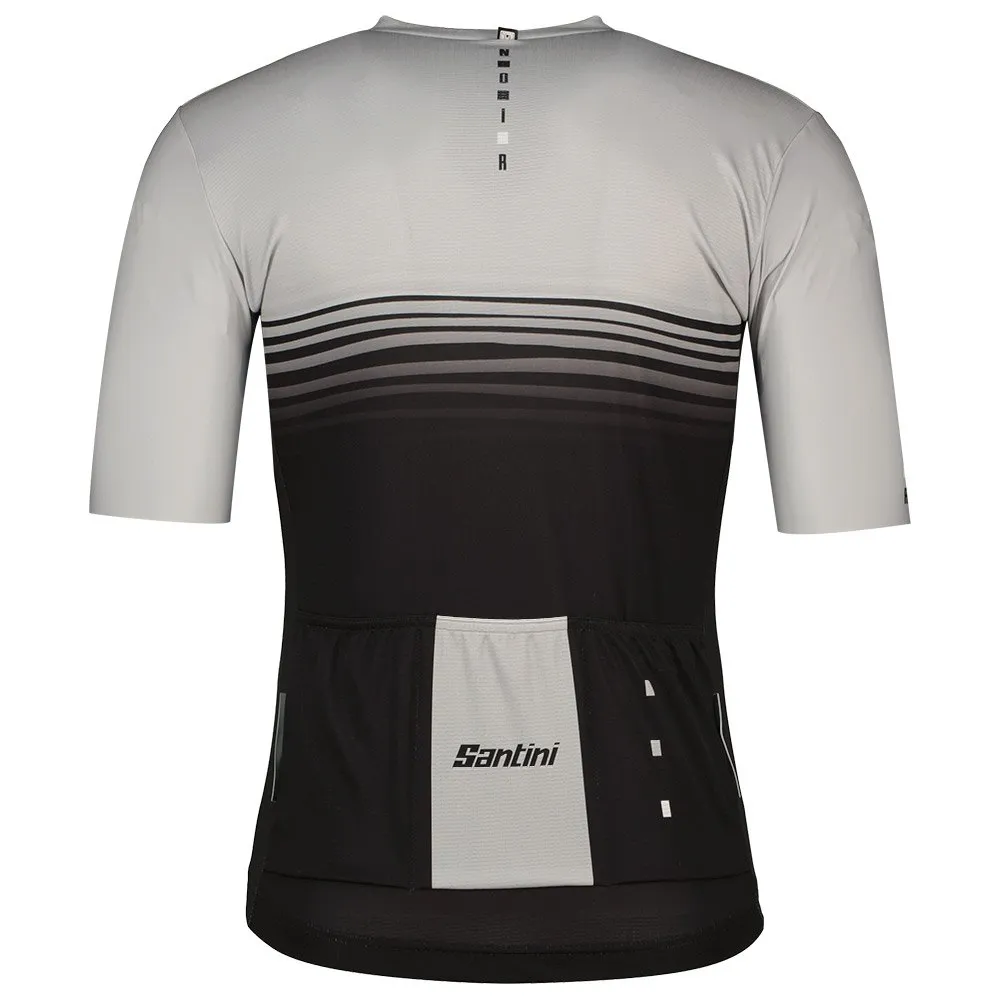 Santini Noir Korta ärmar Cykeltröja, Print, S Santini Noir Korta ärmar Cykeltröja, Print, S