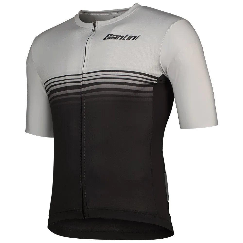 Santini Noir Korta ärmar Cykeltröja, Print, S Santini Noir Korta ärmar Cykeltröja, Print, S