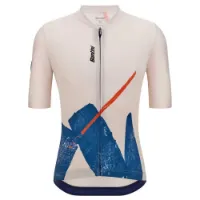 Santini Note Korta ärmar Cykeltröja
