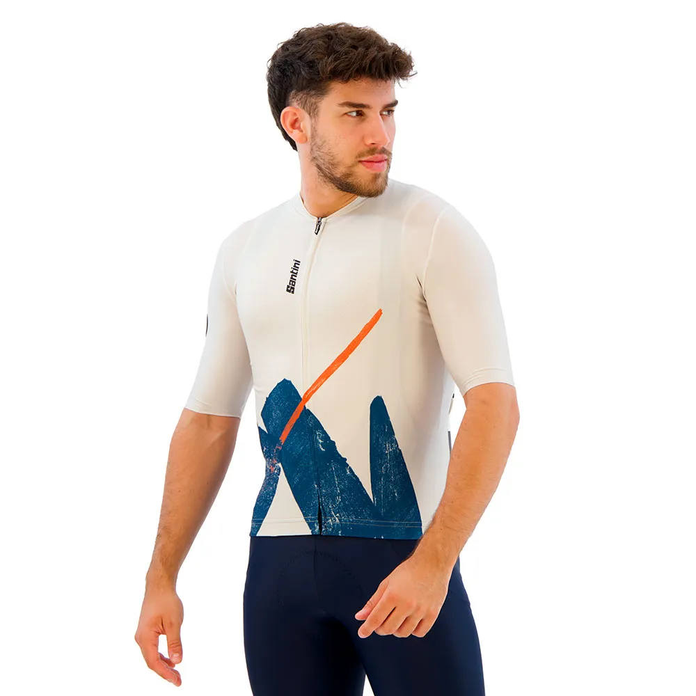 Santini Note Korta ärmar Cykeltröja