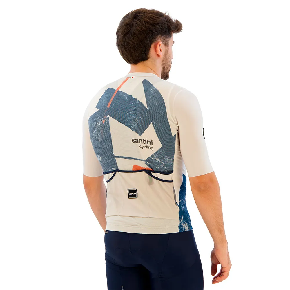 Santini Note Korta ärmar Cykeltröja