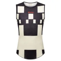 Santini Paris-roubaix 2025 Ärmlös Baslager
