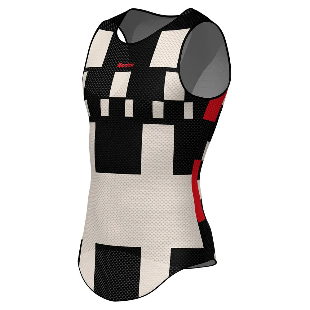 Santini Paris-roubaix 2025 Ärmlös Baslager