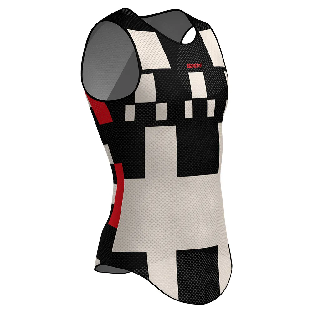 Santini Paris-roubaix 2025 Ärmlös Baslager