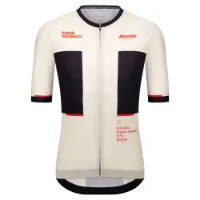 Santini Paris-roubaix 2025 Korta ärmar Cykeltröja