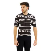 Santini Pirelli Korta ärmar Cykeltröja Santini Pirelli Korta ärmar Cykeltröja