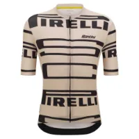 Santini Pirelli Korta ärmar Cykeltröja Santini Pirelli Korta ärmar Cykeltröja