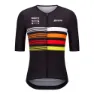 Santini Pirelli Tape Korta ärmar Cykeltröja