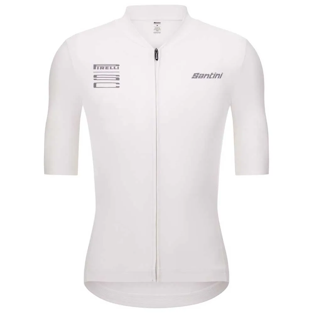 Santini Pirelli Wheel Korta ärmar Cykeltröja Santini Pirelli Wheel Korta ärmar Cykeltröja