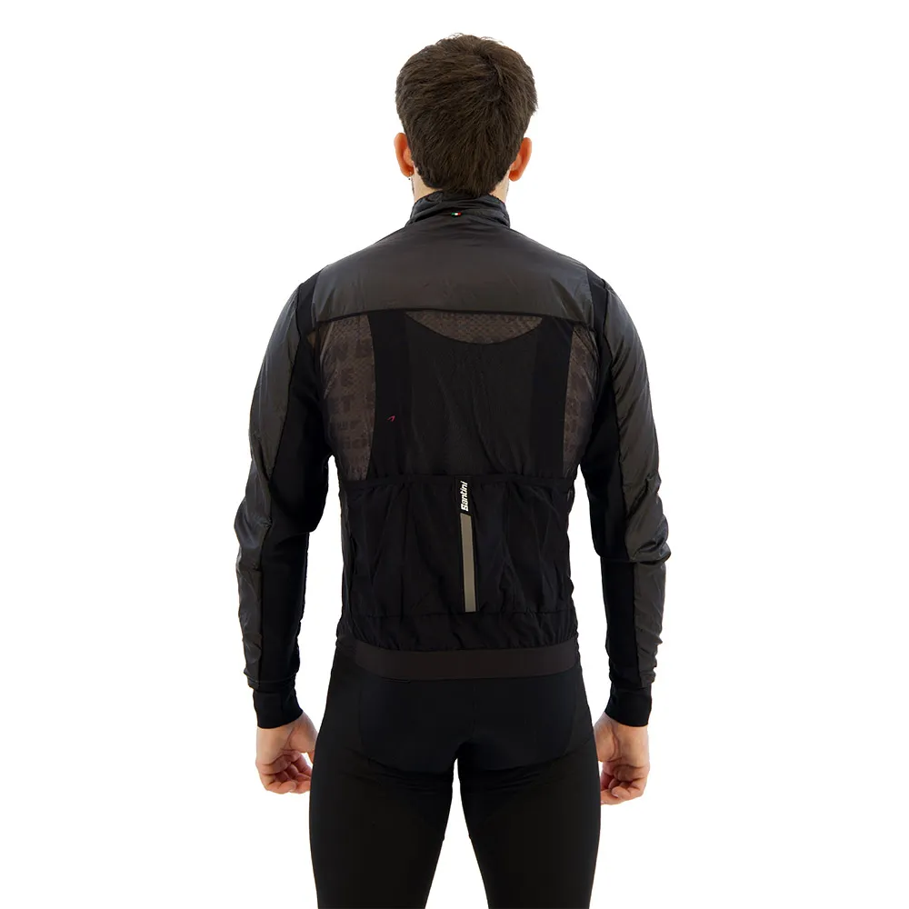 Santini Redux Lite Wind Jacka, Black