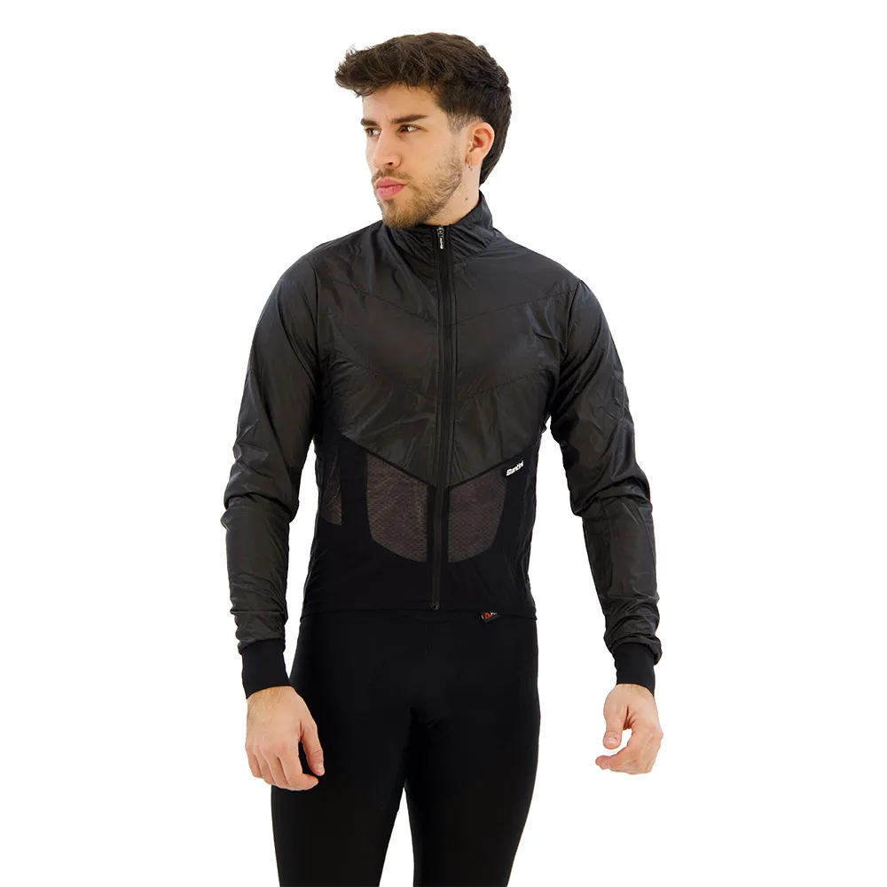 Santini Redux Lite Wind Jacka, Black