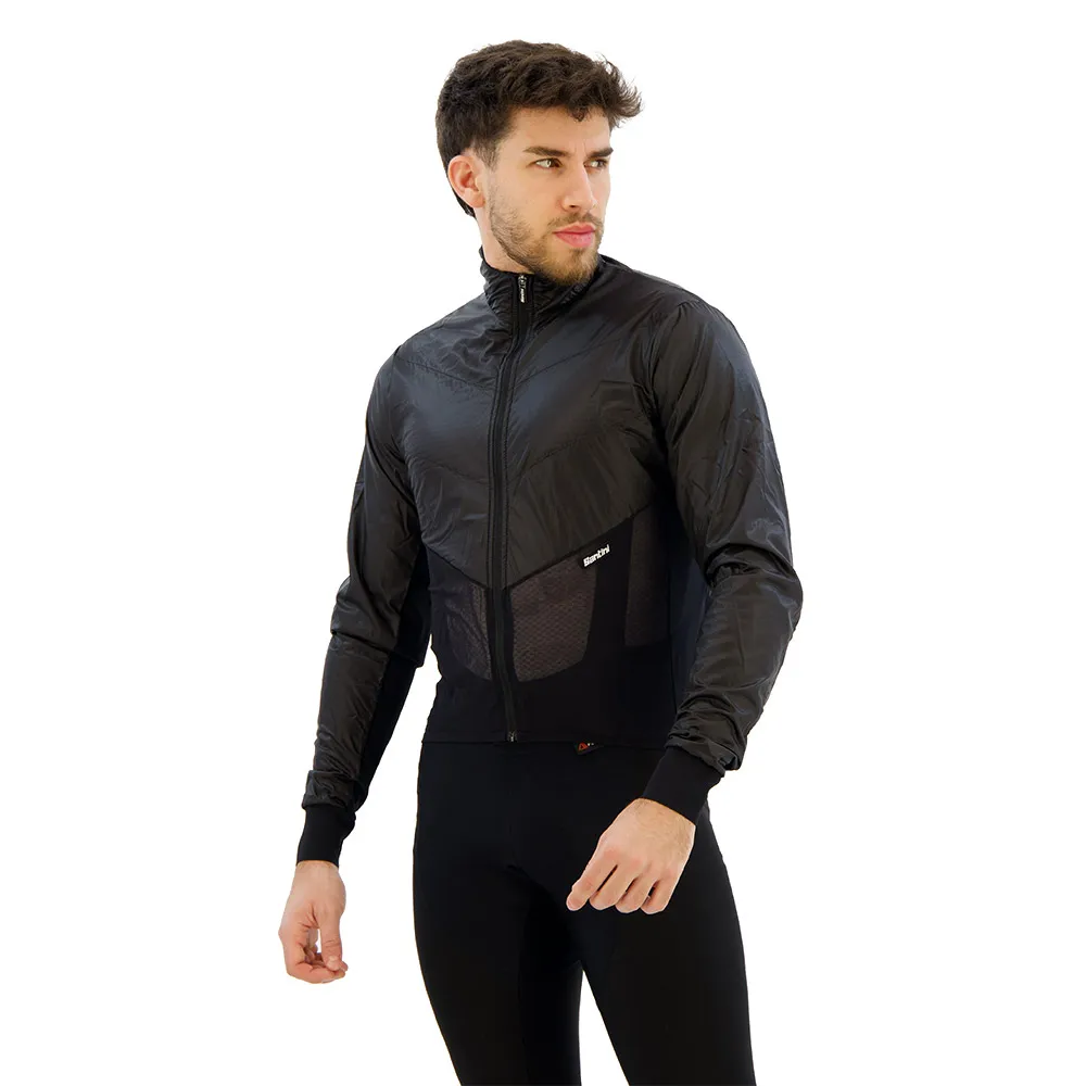 Santini Redux Lite Wind Jacka, Black