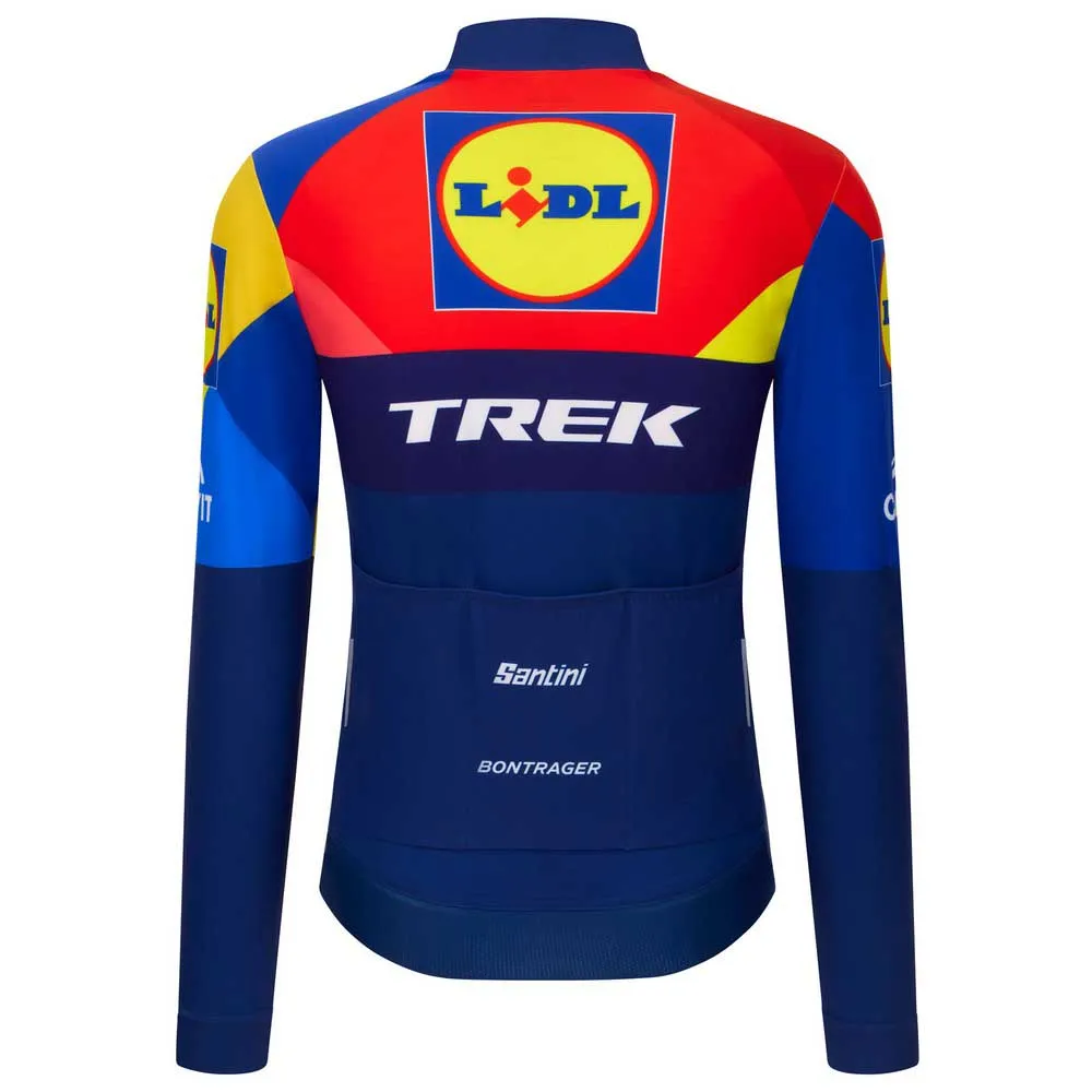 Santini Replica Lidl-trek 2025 Långärmad Trikå