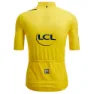 Santini Replica Tour De France Overall Leader Korta ärmar Cykeltröja