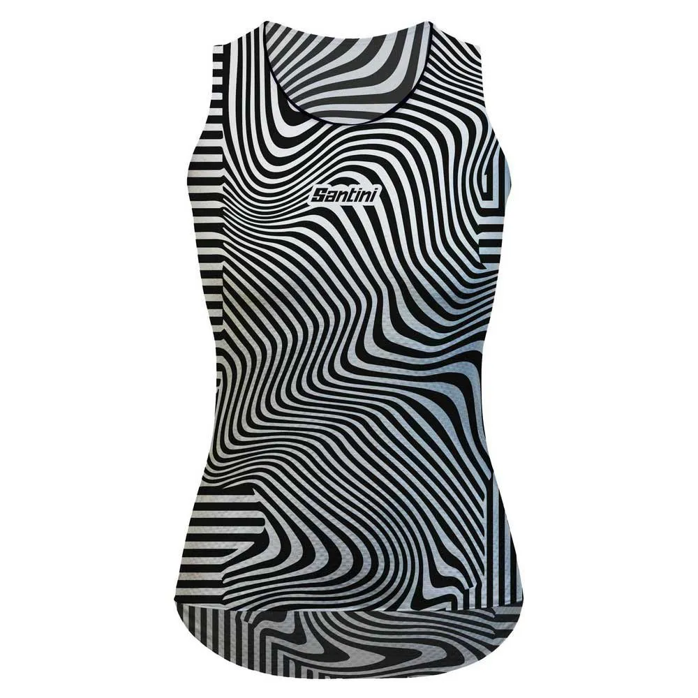 Santini Rotterdam Tour De France Femme Avec Zwift Official Ärmlös Baslager, Print Santini Rotterdam Tour De France Femme Avec Zwift Official Ärmlös Baslager, Print