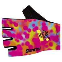 Santini Rotterdam Tour De France Femme Avec Zwift Official Korta Handskar Santini Rotterdam Tour De France Femme Avec Zwift Official Korta Handskar