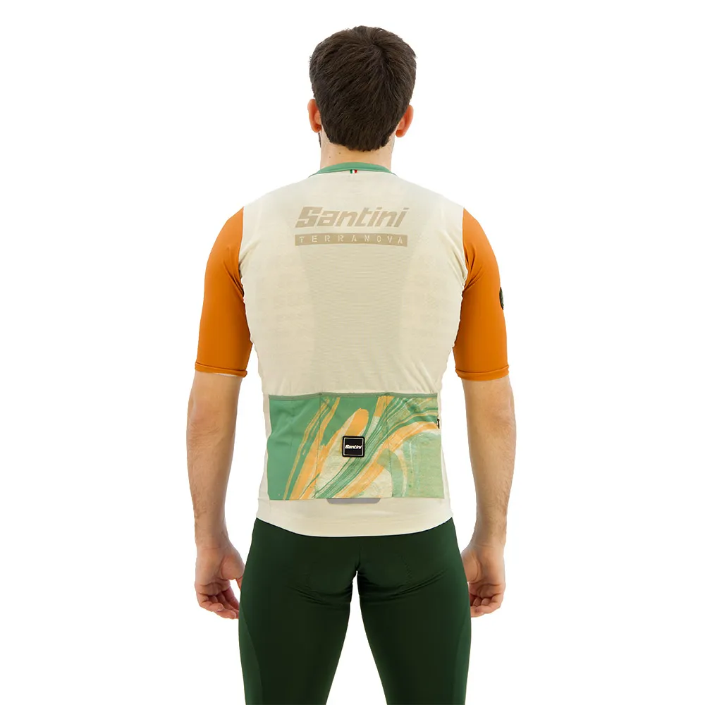 Santini Sandstorm Comfort Korta ärmar Cykeltröja Santini Sandstorm Comfort Korta ärmar Cykeltröja