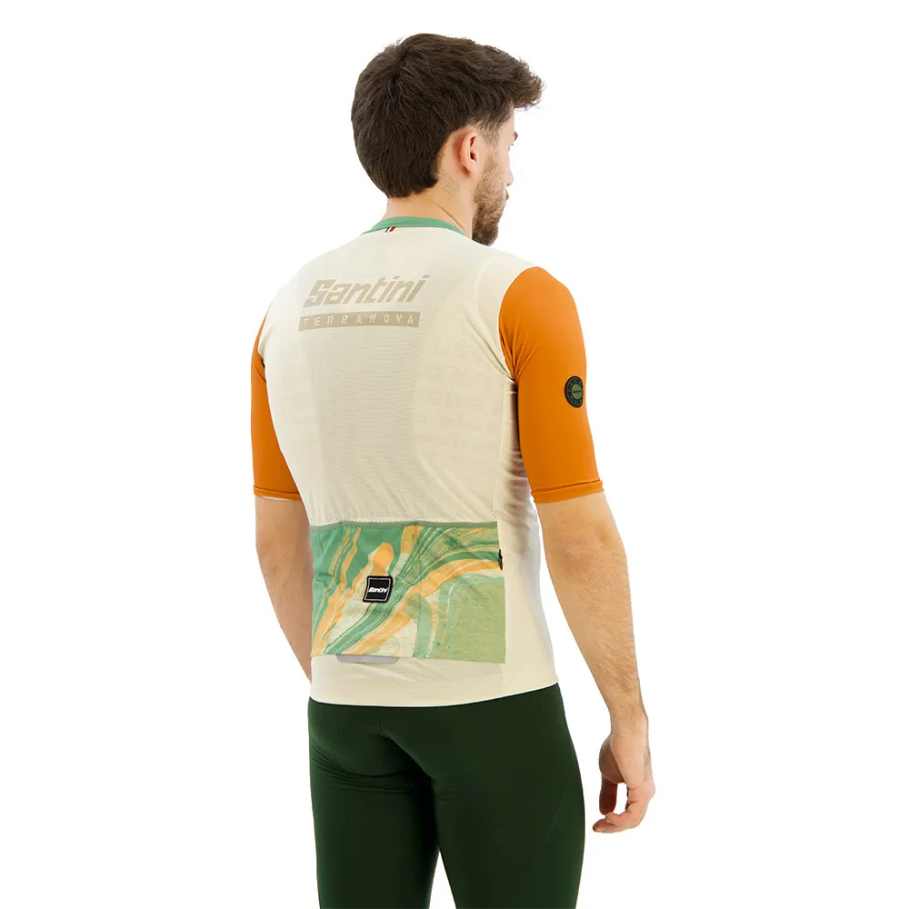 Santini Sandstorm Comfort Korta ärmar Cykeltröja Santini Sandstorm Comfort Korta ärmar Cykeltröja