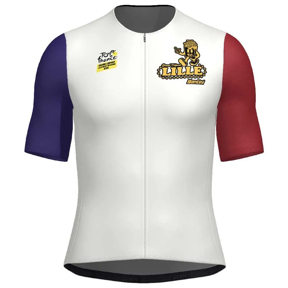 Santini TDF Grand Depart Lille Jersey